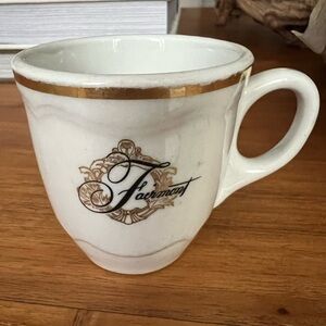Fairmont‎ Hotels Espresso Ceramic Cup